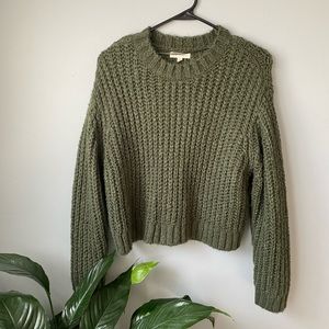 L.A. HEARTS (pacsun) green sweater